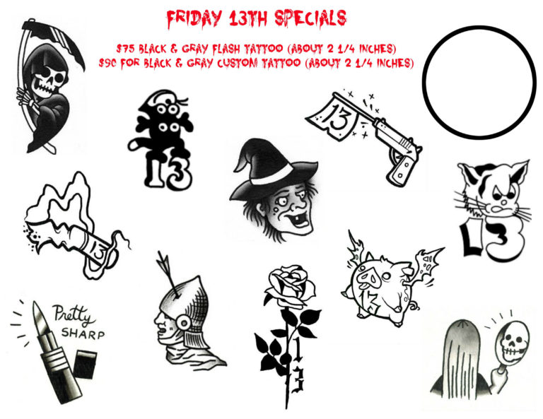 Friday The 13Th Tattoos Portland 2017 Pin by Devan Rice